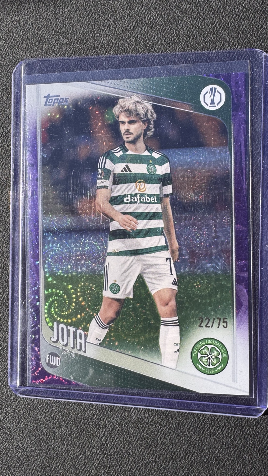 Jota Celtic FC Carnaval Samba Purple 22/75, Vorderseite